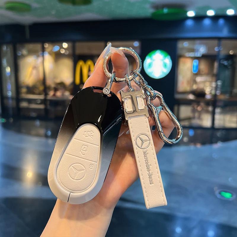 VRN2   car key case cover For Mercedes Benz C S Class W206 W223 S350 C260 C300 S400 S450 S500 Key Shell Protector