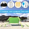 Seaside Portable Camping Canopy Tent Sunshade for Outdoor Beach and Fishing