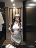 Elegant White Slim Fit Shirt Dress - Chic, Hip-Hugging Design for Women