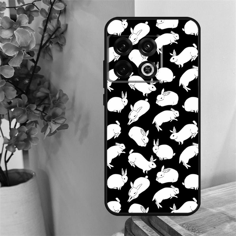 Bunny Rabbits Case For OnePlus 11 8 9 10 Pro 8T 9R 9RT 10T Cover For OnePlus Nord 3 2T CE 2 Lite N10 N20