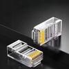 Rosfix Wtyki RJ45 5e PureCopper – Wtyki Sieciowe UTP | 100 Szt. | Kategoria 5e | 8P8C | Czysta Miedź | Do LAN i Patch Paneli