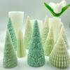 3D Weihnachtsbaum Kerze Silikonform Schmetterling Streifen Blatt Seife Harzformen DIY Schokolade Feiertag Zuhause Weihnachten Deko Geschenke