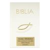 Biblia starego i nowego testamentu, kremowa z paginatorem
