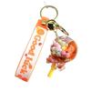 Liquid Quicksand Bottle, Lollipop, Cute Colored Beans, Keychain, Women'S Exquisite Schoolbag Pendant, Children'S Women'S Pendant, Small Gift.