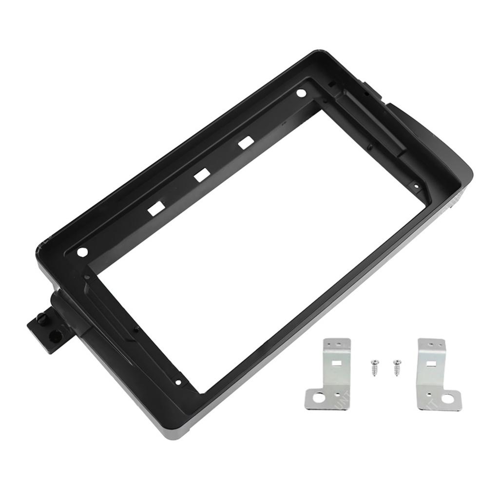 Auto Accessories for E46 1998-2005 9inch Car Radio Fascia Panel 2 Din Stereo Radio Panel Dashboard Mount Panel Kit