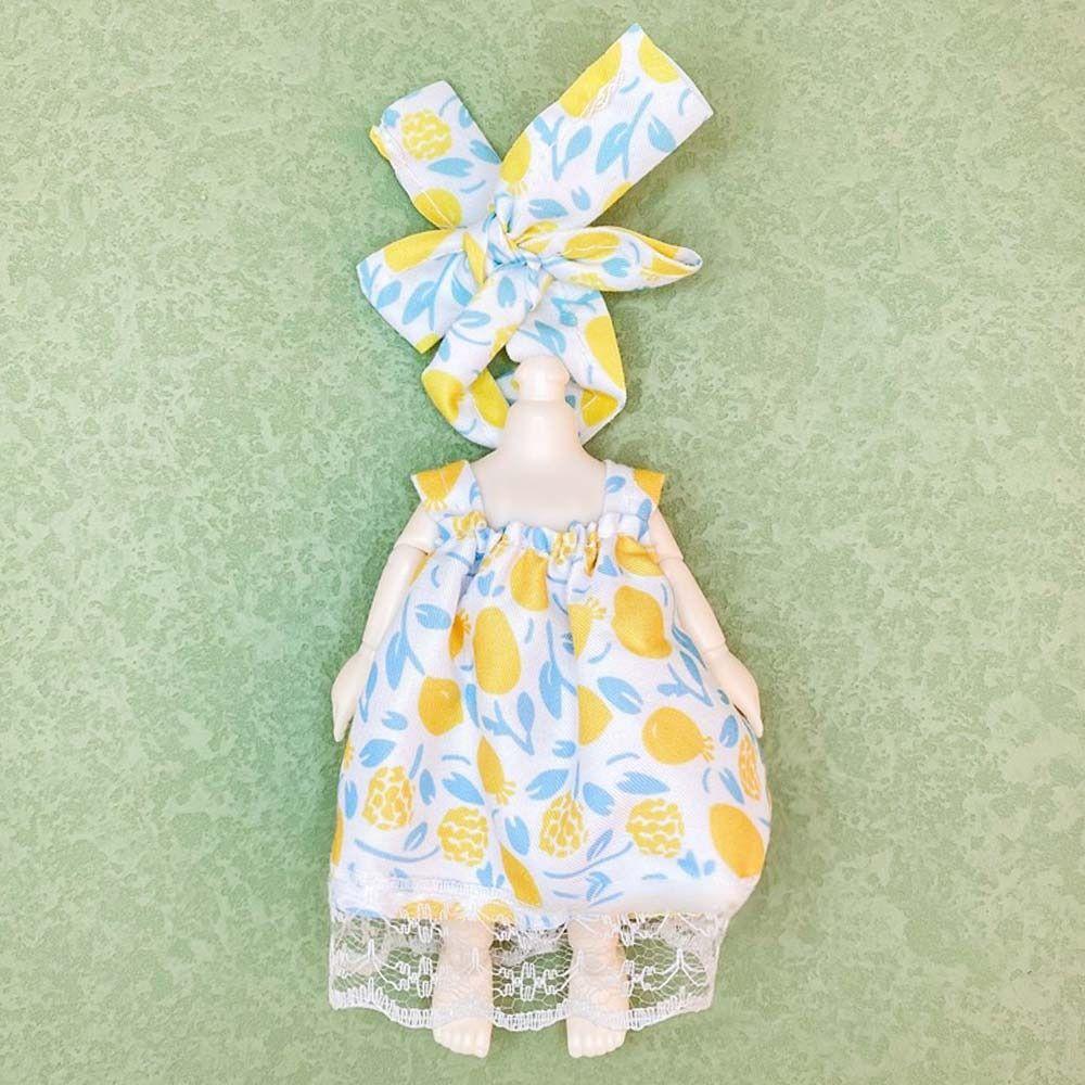 Children DIY Girls Doll Clothes Fashion Skirt Suit Jumpsuit Skirt  16~17cm Doll/1/8 BJD Doll