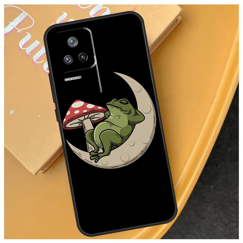 Cottagecore Aesthetic Frog Mushroom Funda For Xiaomi 17 Pro Max 15 14 Ultra 13T 14T 15T POCO X7 Pro X5 X6 F6 F5 F7 F8 Ultra Case