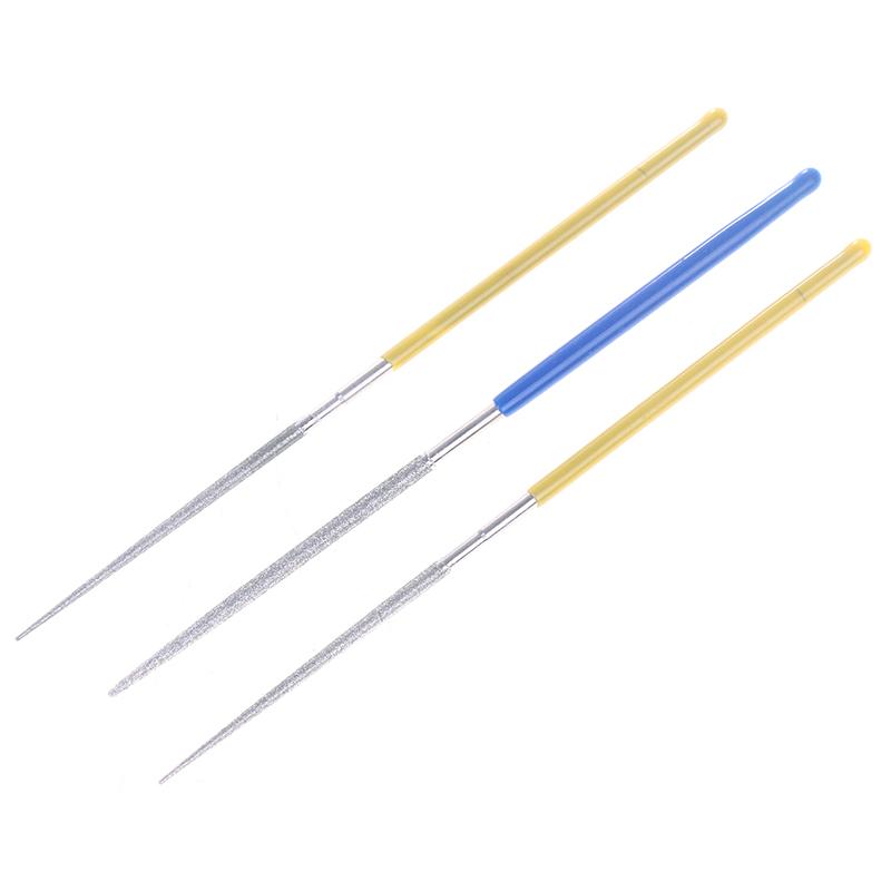 For Grinding Metal Jewely Stone Wood Dia.2Mm Small Round Diamond Needle Files Customizable Alloy Hand Tools