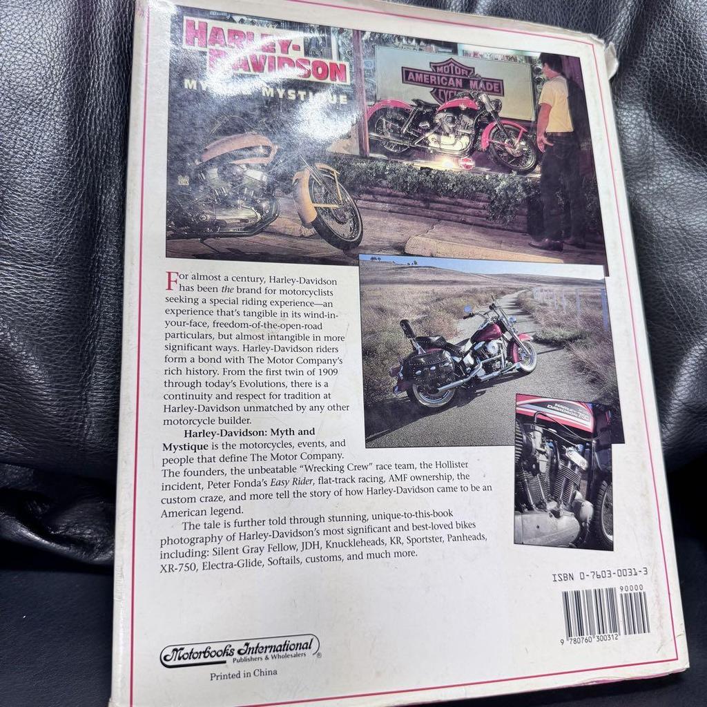 [USED] Harley Davidson Books Vintage Harley Davidson Books