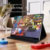 13,3" Multifunktionaler HD-Tragbarer Monitor für Handheld, SWITCH und Computer mit Unterstützung für Ein-Kabel-Verbindung für Mobiltelefone.