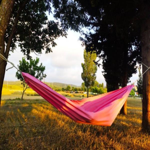 

Relax Silk Hammock- Camp Hammock Colorful