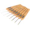 8Pcs Sewing Crochet Hook Kit Thread Ergonomic Soft Grip Handle Sweater Knitting Tools