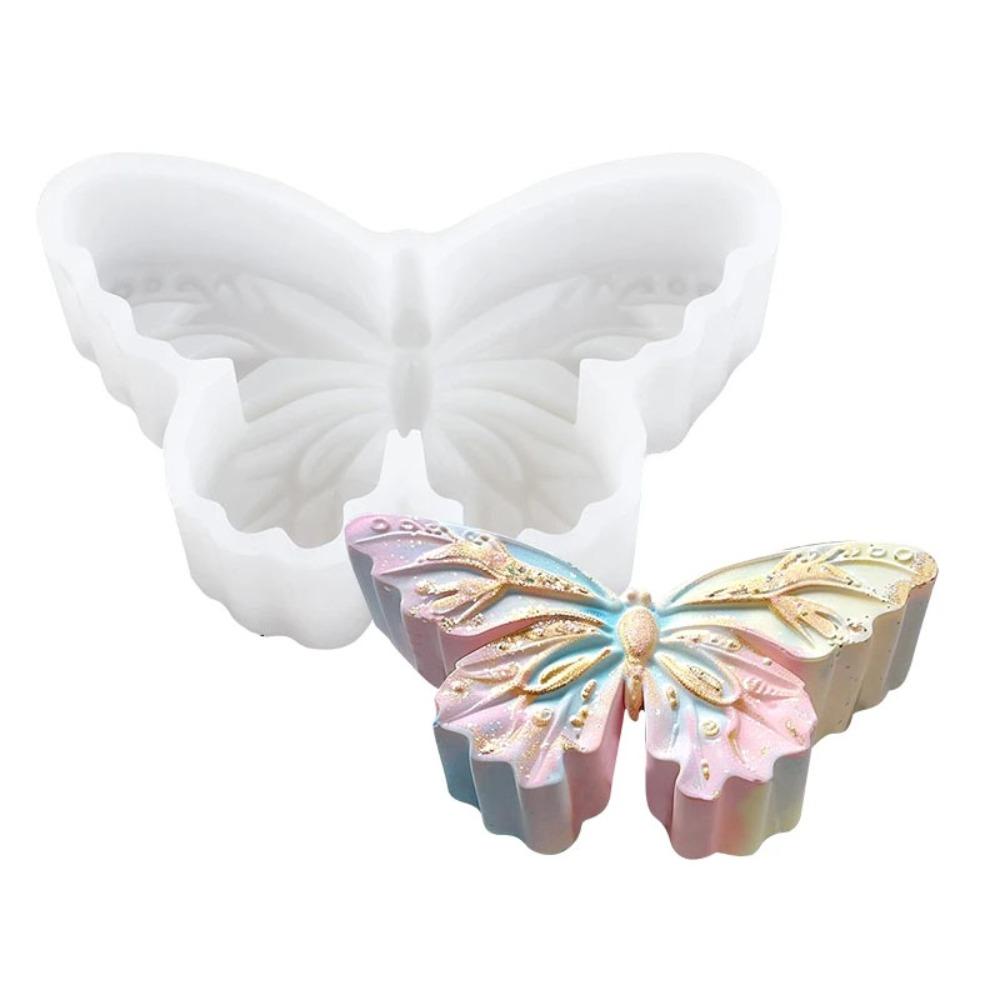 Bakeware Butterfly Shaped Cake Mold 3D Dessert Mould Chocolate Mousse Mold  Cooking Style B