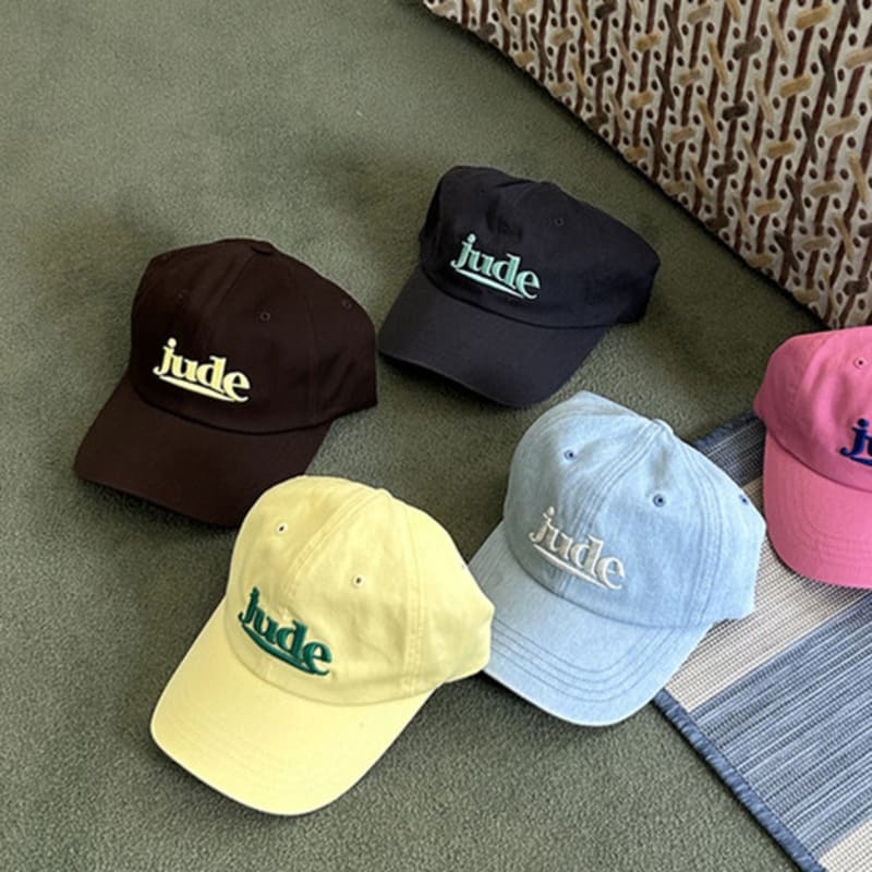 more jude JUDE LOGO CAP 3 colors