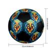1PC Villarreal football size 5 soccer ball PrahaIndoor Soccer Ball Colorful All Ages Machine Stitched PVC Competition Ready Durable High-Bounce
