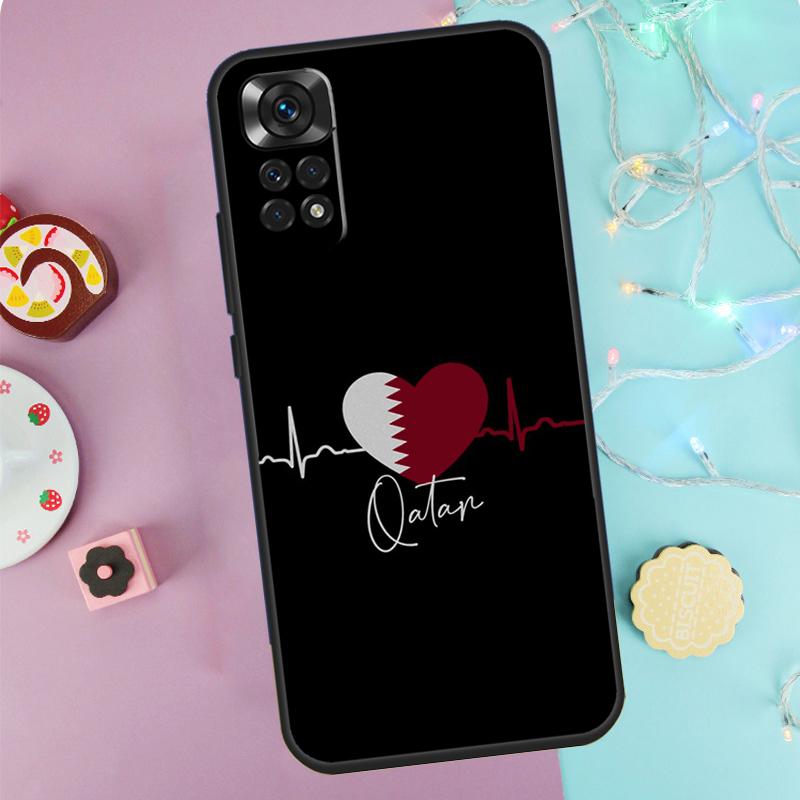 

The State of Qatar Flag Case For Xiaomi Redmi Note 14 Pro 9 10 11 12 13 9S 10S 11S 12S Redmi 14C 10C 12C 13C Cover Redmi 13 4G