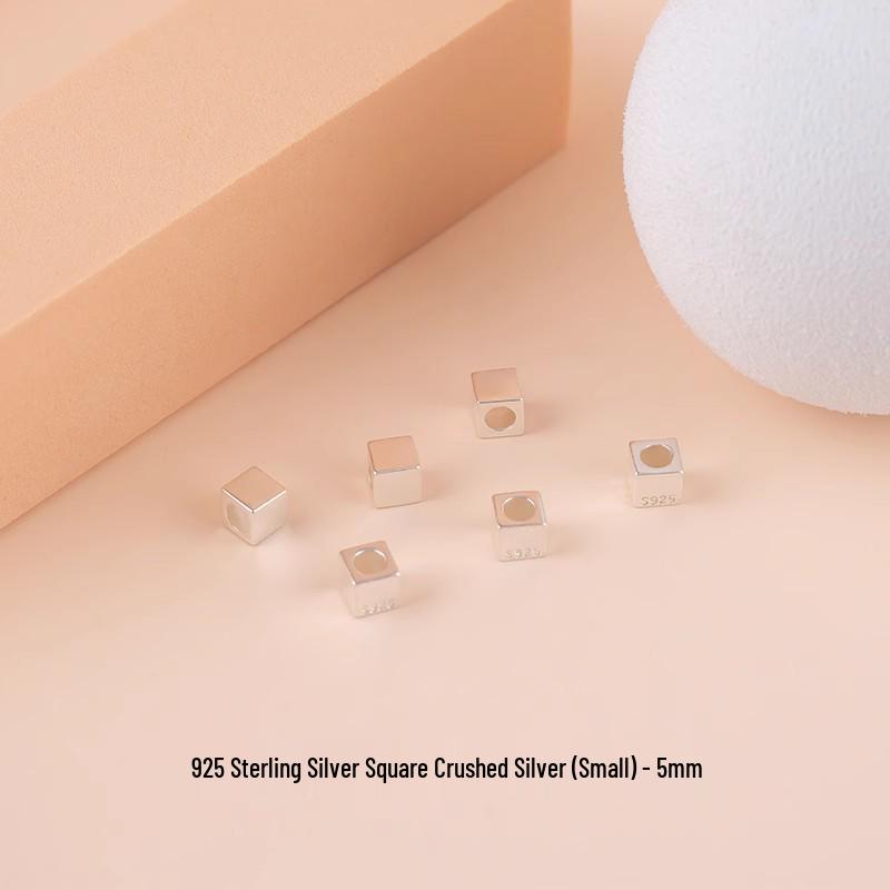 Perles Libres en Argent Sterling 925 pour la Fabrication de Bijoux DIY: Perles intercalaires pour bracelets et colliers