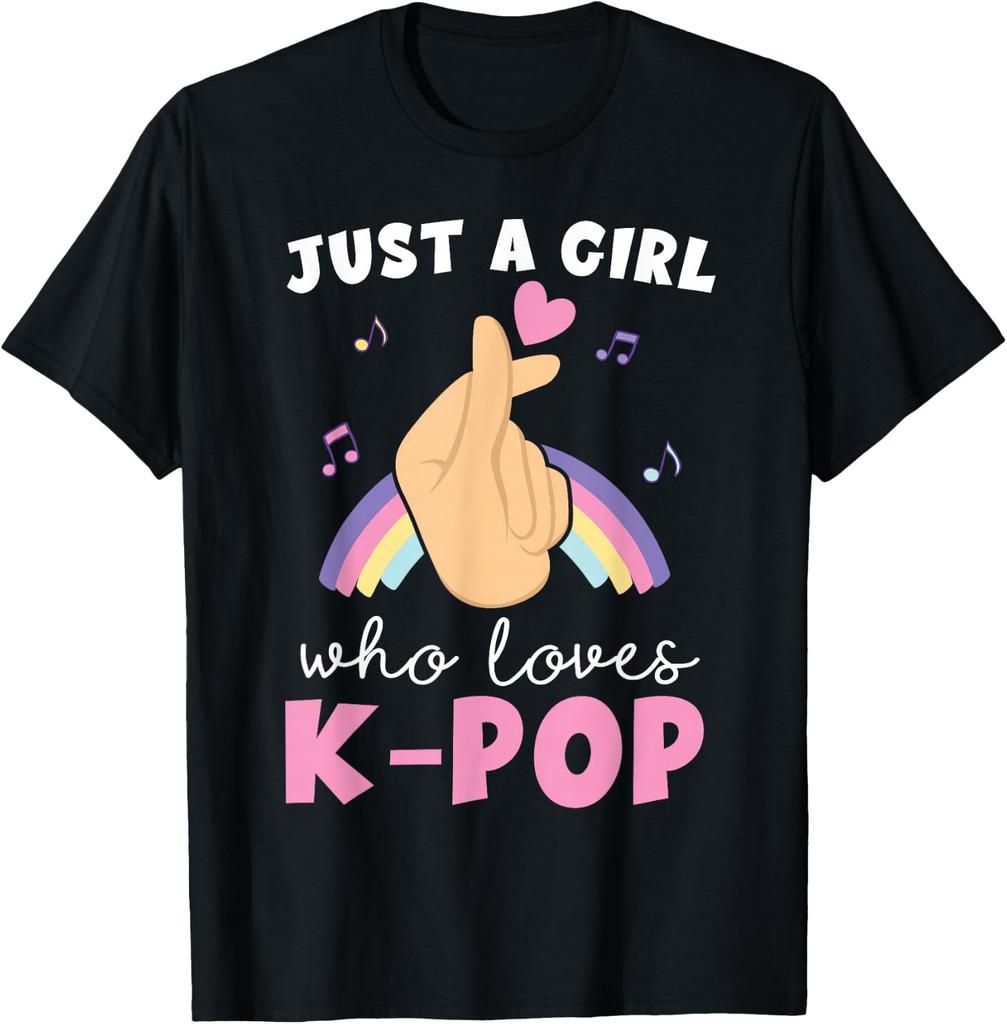 T-shirt 'Po prostu dziewczyna, która kocha K-Pop'