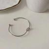 Minimalist Style Love Knot Open Bracelet Personalized Bracelet Bracelet Men And Women Versatile Knot