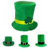 Adult Irish Leprechaun St. Patrick's Day Green Hat Shamrock Fancy Dress Access