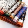 Women Luxury Design Print Silk Ribbon Female Foulard Floral Headband Neck Tie Bag Suit Scarf Hair Band Kerchief Neckerchief