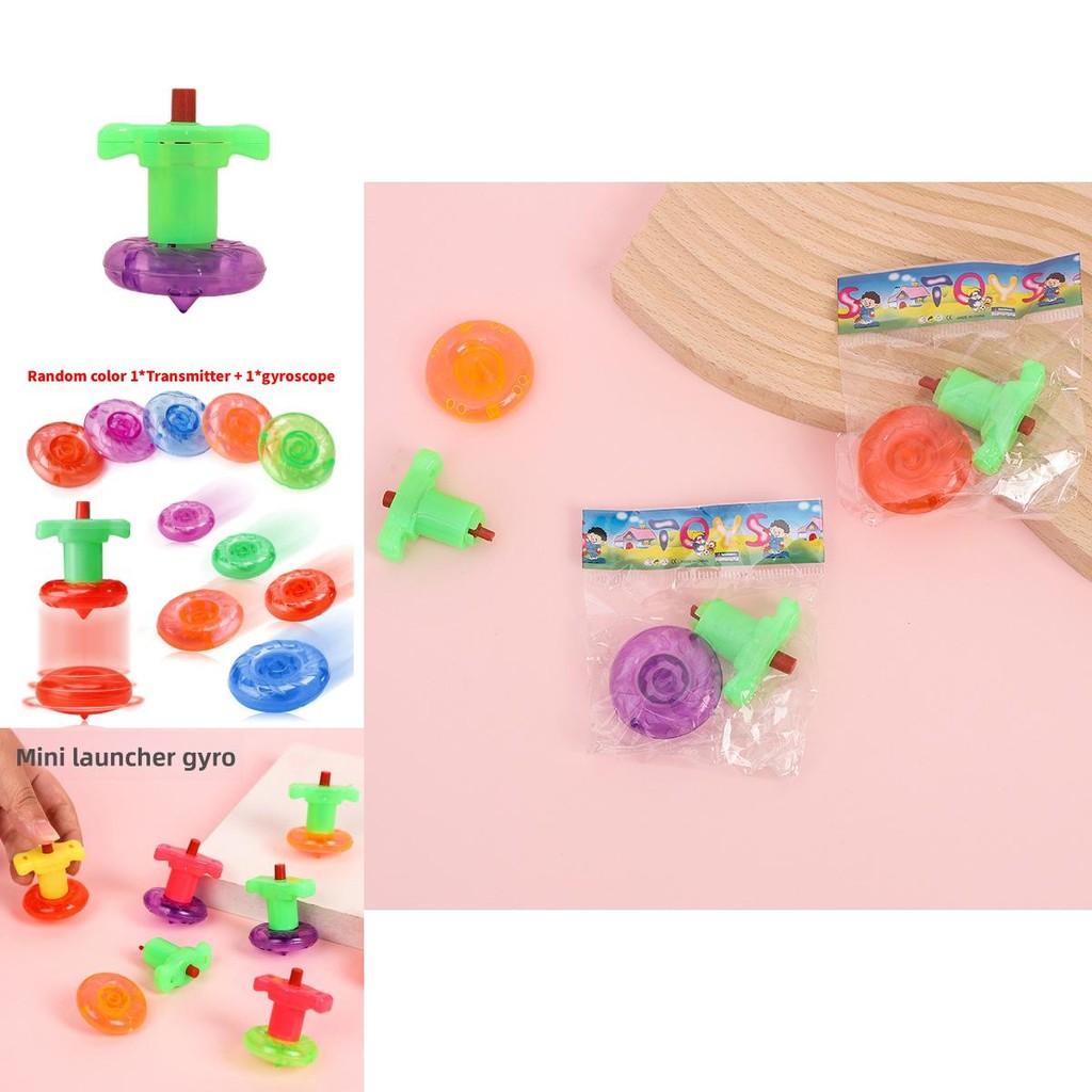 Classic Kids Transmitter Gyroscope Set Toy With Launching Mechanism For Children And Collectors