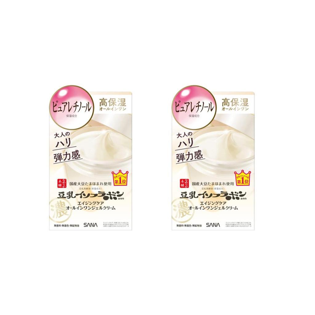 SANA Namerakahonpo Sojamilch Isoflavon Anti-Aging Falten Haut N 200ml, Emulsion N 150ml, Augencreme N 20g, Gelcreme N 100g (12 Optionen)