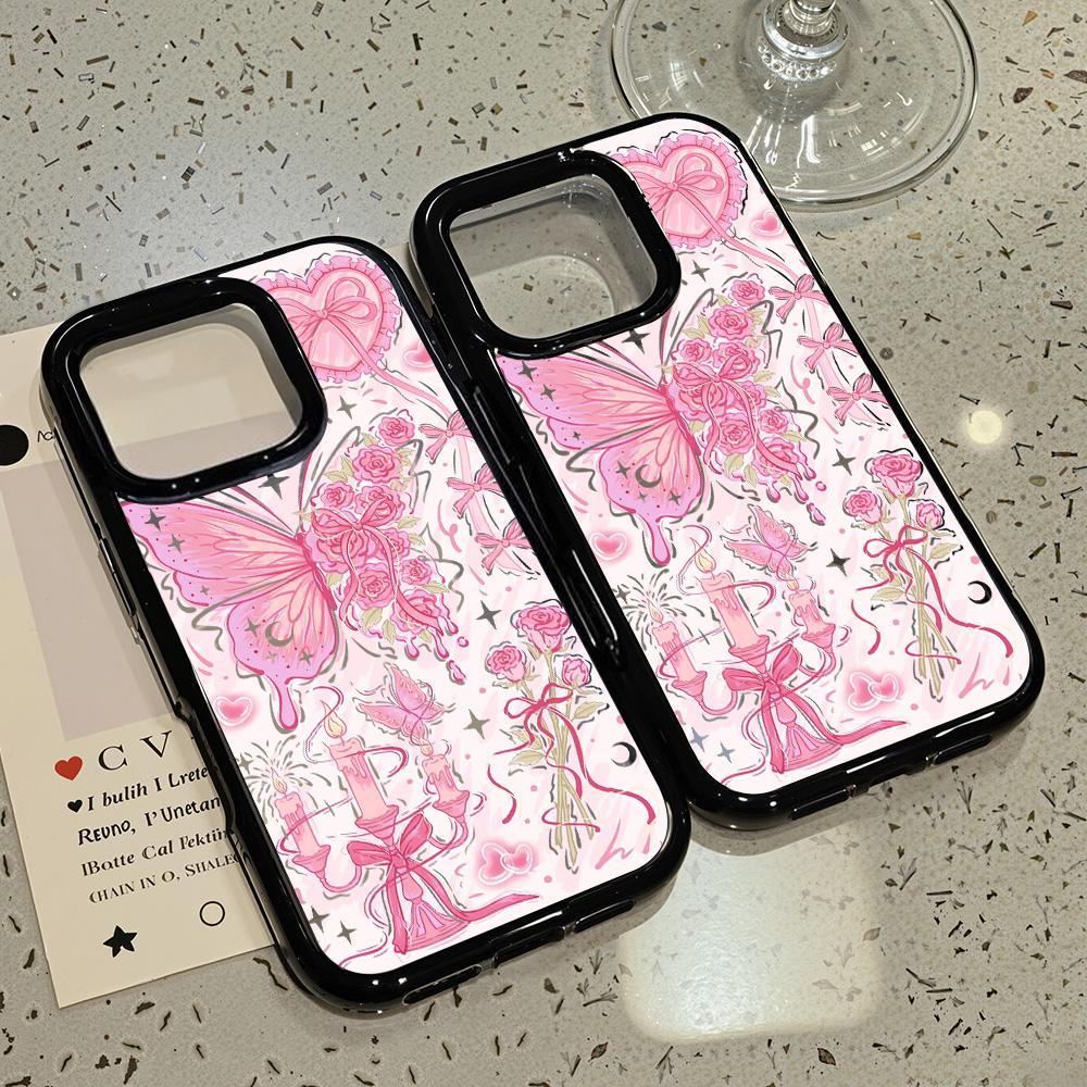 Acrylic Phone Case for iPhone 11 12 13 14 Pro 12 14 16 Pro Max for Samsung A16 A36 A56 S24 FE High-quality Painted Anti-fall Mobile Phone Case