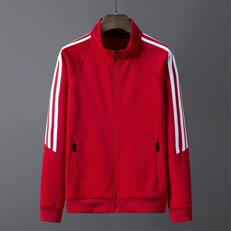 

Пальто на три пуговицы, Бейсбольная куртка, Кардиган со стойкой, Худи, Повседневная куртка L красный