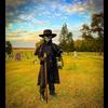 Halloween Cloak Cosplay Costume Adults and Children Sorcerer Long Shirt Hooded Black Robe Costume Wizard Tunic Hooded Robe