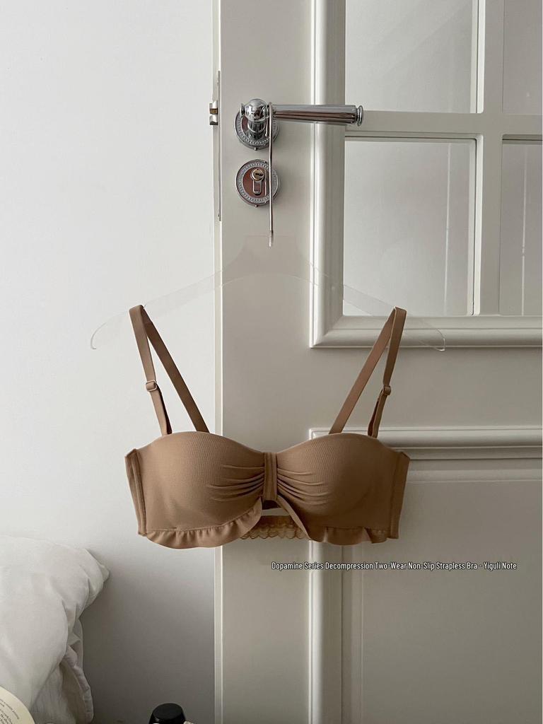 Lace Half-Cup Push-Up Bra with Side Support for Small Busts