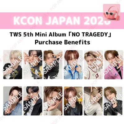 TWS KCON JAPAN 2026 5th Mini Album NO TRAGEDY Purchase Benefits PHOTO CARD