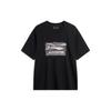 Li Ning Sports Trendy Collection T Shirt Men's Black AHSU295-3