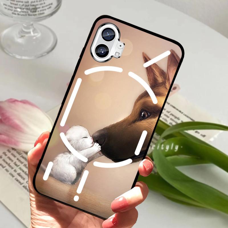 Hülle Für Nothing Phone 1 Hülle Stoßfest Schwarzer Bumper Rückseite Handyhülle Für Nothing Phone 2 Eins zwei Hülle Funda Nothingphone2