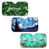 Universal Fit Car Sunshade Front Gear UV Sun Heat Reflector Five-layer Thick Aluminum Foil Summer Cartoon Glass Cover