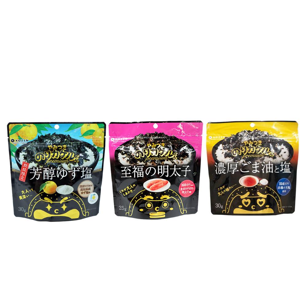 Japan Kozen Premium Nori Kakeru-kun Seaweed Rice Topping Series