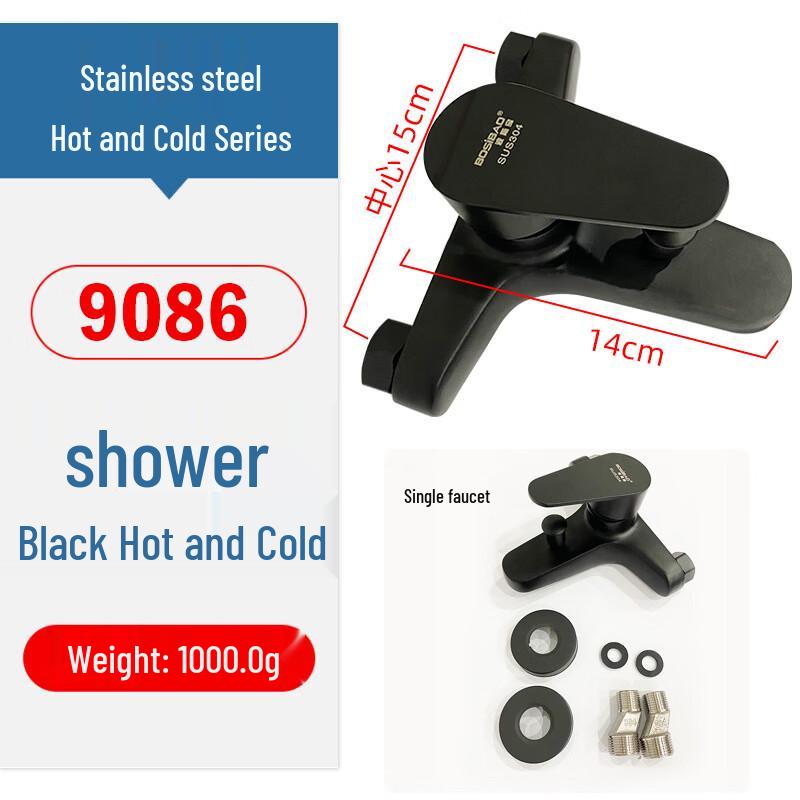 

TLXT Bathroom Hot & Cold Mixer Faucet and Shower Set