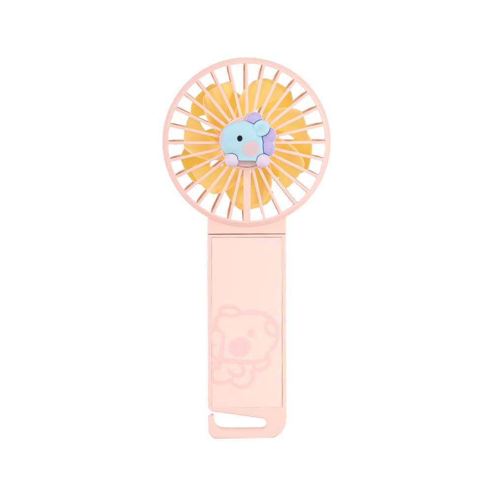 

Solomon Shoji BT21 minini dual blade handy fan DUAL BLADE HANDY FAN electric fan (with strap) (MANG)