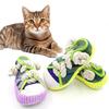 Langlebiges Kaubeständiges Haustier-Interaktivspielzeug - Quietschschuh-Design, Langeweile-Abbau & Bewegung für Hunde Katzen