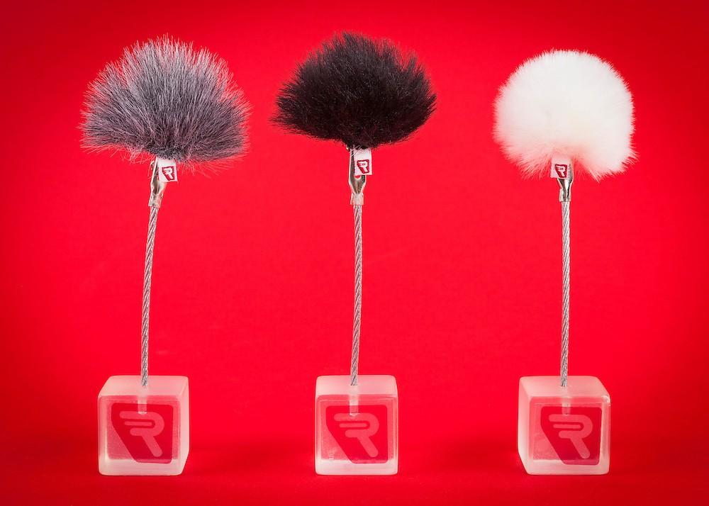 Osłona przeciwwietrzna Rycote Ristretto Windjammer na mikrofon krawatowy, szara