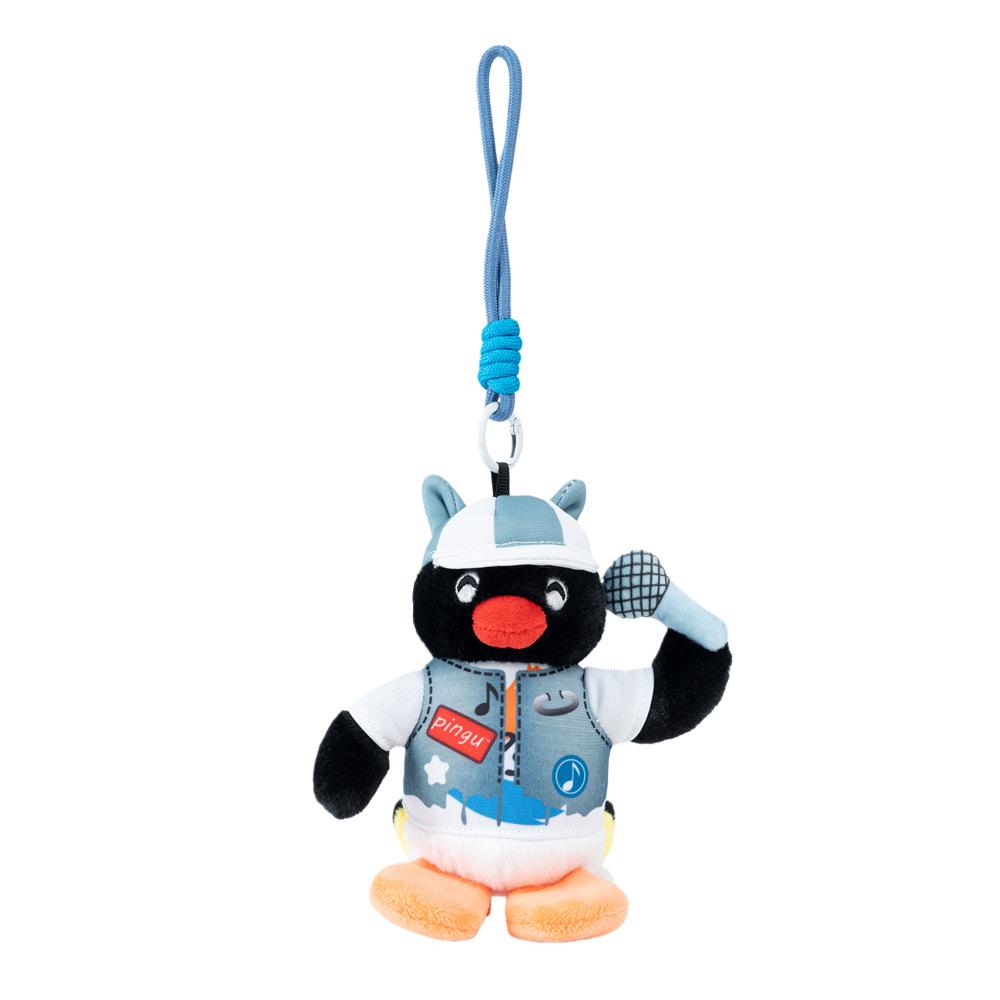 Pingu & Pinga Plush Doll Keychain – Cute Bag Charm and Backpack Accessory