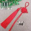 Chinese Knot Car Pendant - Handmade Tassel Accessory (Pack of 6)