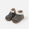 Autumn Baby Boots Leather Cute Flower Lace Princess Girls Shoes Kids Ankle Boots  Toddler Baby Boots EU 16-26