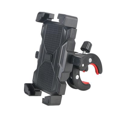 Adjustable Automatic Lock for iPhone Samsung Huawei Bicycle Motorcycle Phone Holder Support 360° Rotating GPS Navigation Support