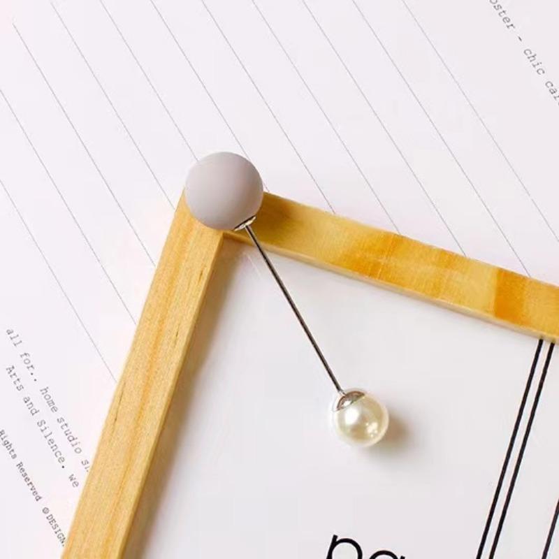 1 szt. Szal szalik ozdoba szpilki podwójna perła broszka akcesoria DIY