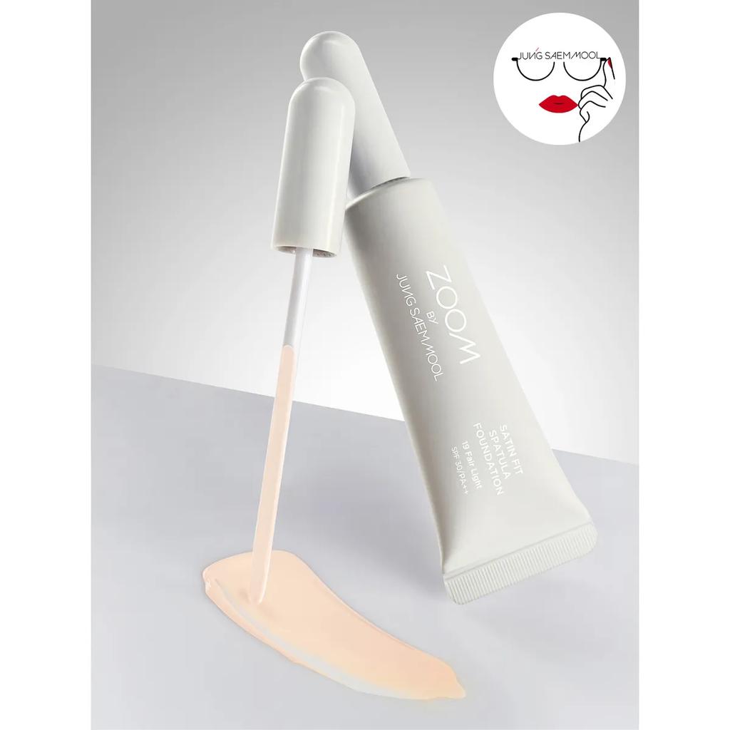 [No. 19 Fair Light] ZOOM BY JUNGSAEMMOOL Satin Fit Spatula Foundation 25 ml