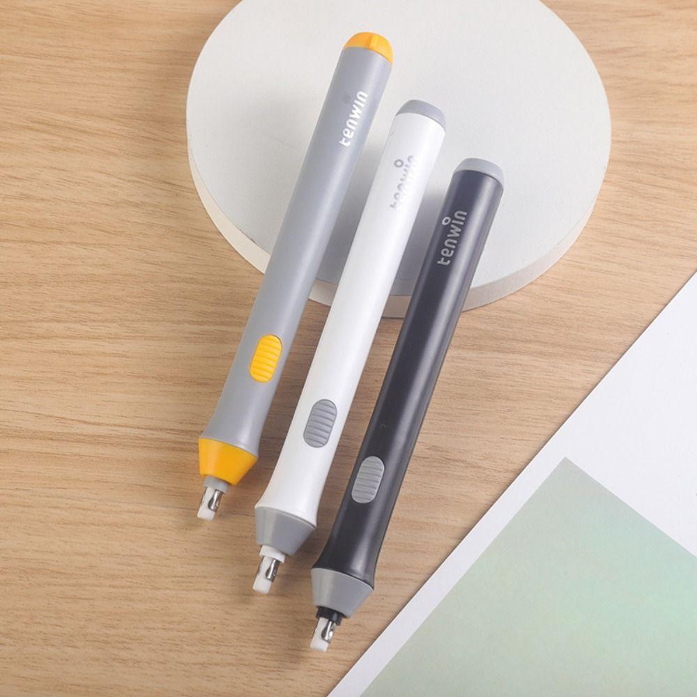 

Core Replacement Electric Eraser Less Rubber Debris Automatic Eraser Writing Drawing серый