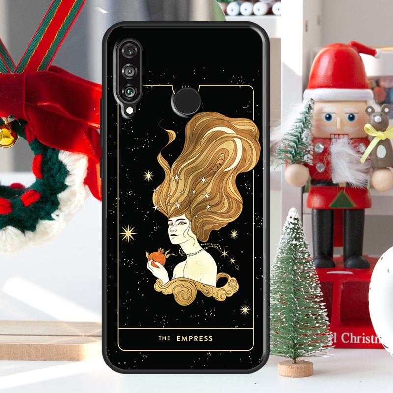 Witches Moon Tarot Mystery Totem Case For Huawei P30 Lite P40 P50 P20 Pro P Smart 2021 Nova 5T Nova 9 Honor X9 X8 X7 50