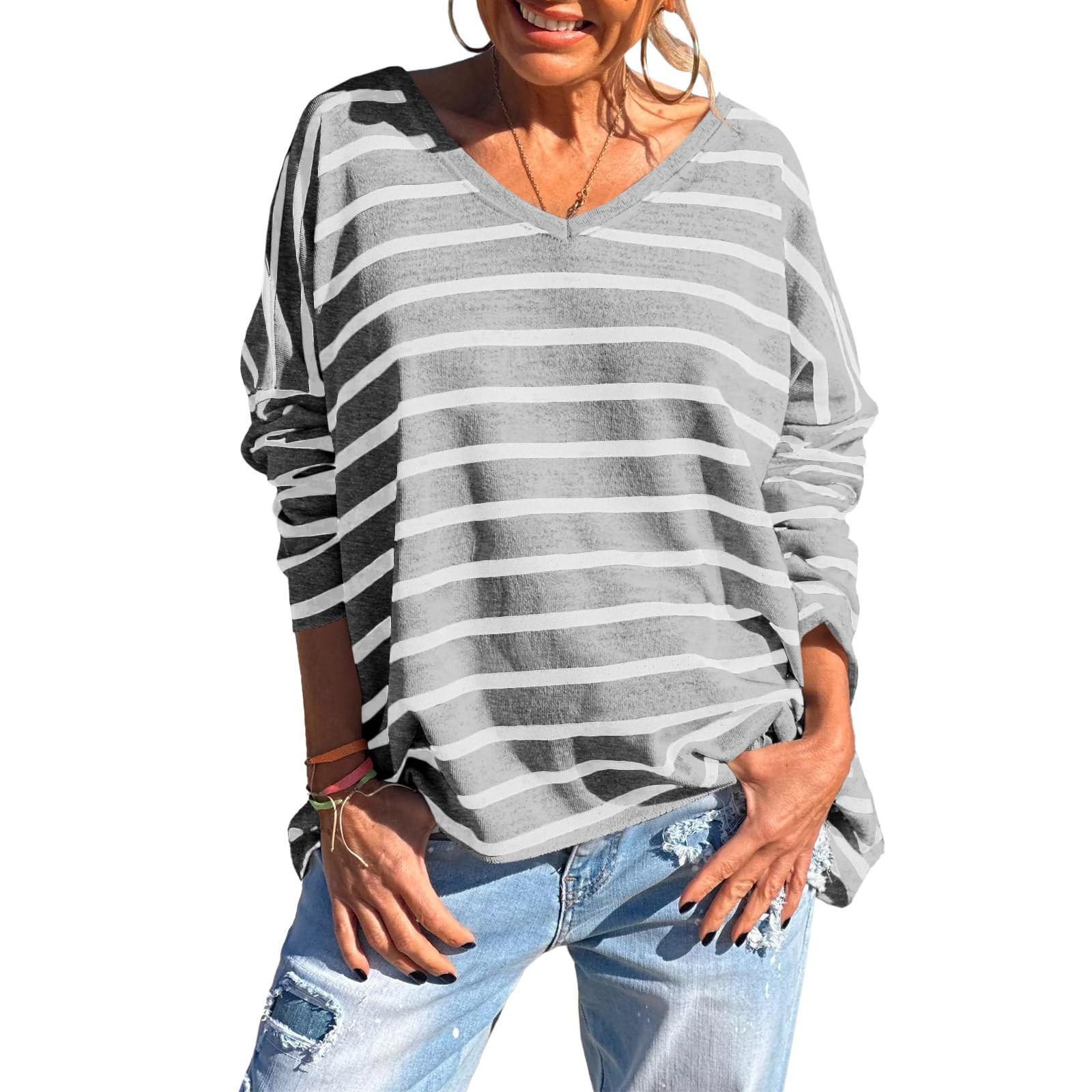 

Топы для женщин, нарядные повседневные рубашки с длинным рукавом, футболки, топ M серый