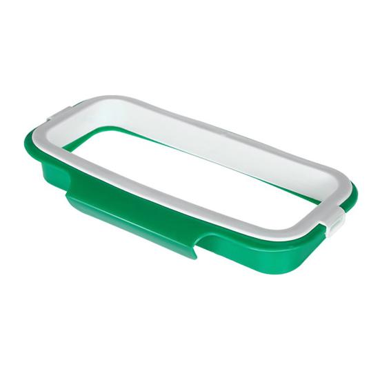 Colgador de Bolsa de Basura Conveniente Ahorro de Espacio Almacenamiento Colgante de Plástico Soporte para Bolsa de Basura para Cocina